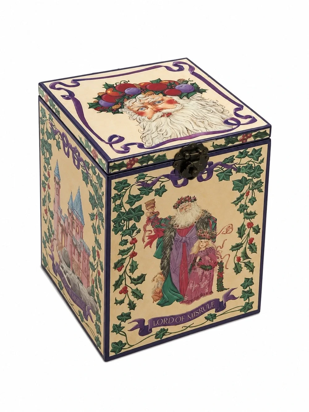 Enesco Living Legends Lord of Misrule Musical Jack in the Box